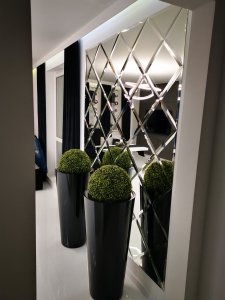 Lustro Glamour 1697,1mm x 1697,1 faza 12mm