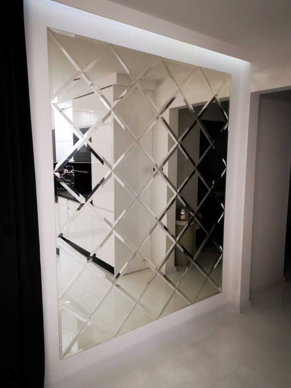 Lustro Glamour 2000mm x 2000mm faza 12mm