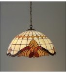 Lampa żyrandol zwis witraż Classic z karem 40cm 