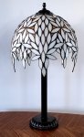 Lampka witrażowa nocna biurkowa Niagara H-60 cm