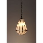 Lampa żyrandol zwis witraż ARTDEC 17cm 