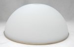 Klosz szklany duży 34cm do żyrandoli,lamp,E27