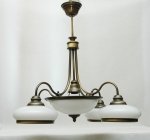  OKAZJA  Żyrandol mosiężny,lampa wisząca mosiężna, ostatnia sztuka