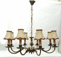 Bardzo duży żyrandol antyk ,żyrandol mosiężny 