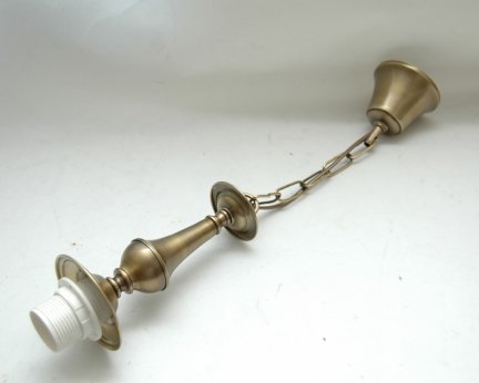 Lampa zawiesie mosiężne, zwis do klosza, lampa wisząca