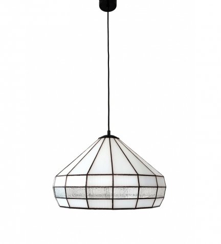 Lampa witrażowa wisząca ArtDec F3b Ø40