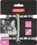 Zolux Szelki nylon regulowane Shiny kolor czarny