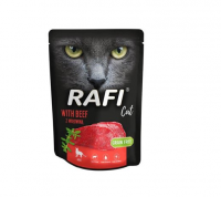Rafi Cat Wołowina saszetka 300g 