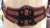 Popręg Ujeżdżeniowy Anatomiczny Equi Soft  dressage STUUBEN - COGNAC