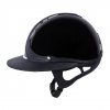 Kask Antares Shagreen Premium Glossy Eclipse - szeroki daszek - Czarny