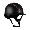 Kask z szerokim daszkiem HORKA Gaudi Matt  - czarny / rose gold
