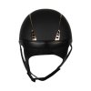 Kask jeżdziecki Horka Da Vinci czarno-różowy