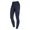 Bryczesy Damskie / breginsy HORKA Perfection z silikonowym lejem - navy / rosegold