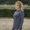 Bluza Jeździecka Damska HORKA Equestrian Pro Embossed Hoodie - antracytowa