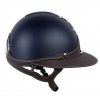 Kask Antares Galaxy Eclipse Swarovski - szeroki daszek - BLUE/BROWN