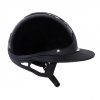 Kask Antares Shagreen Premium Glossy Eclipse - szeroki daszek - Czarny