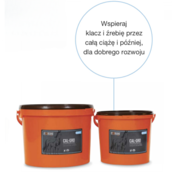 Foran Cal-Gro 16 kg - Suplement w proszku wspierający klacz i rozwijające się źrebię podczas ciąży i laktacji