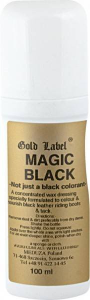 Magic Black Gold Label płynny wosk do pielęgnacji wyrobów skórzanych