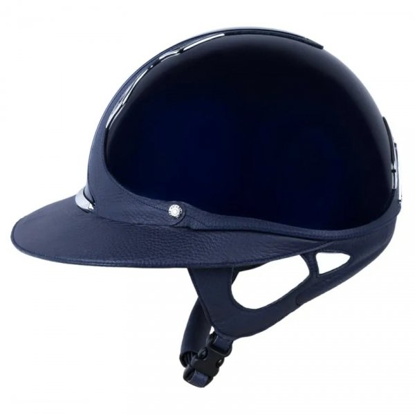 Kask Antares Premium Glossy Eclipse - szeroki daszek - Navy