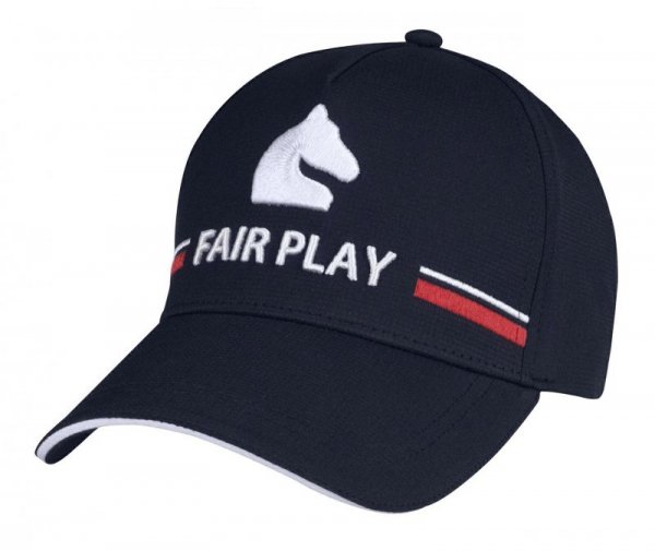 Czapka z daszkiem Fair Play JOCKEY granat
