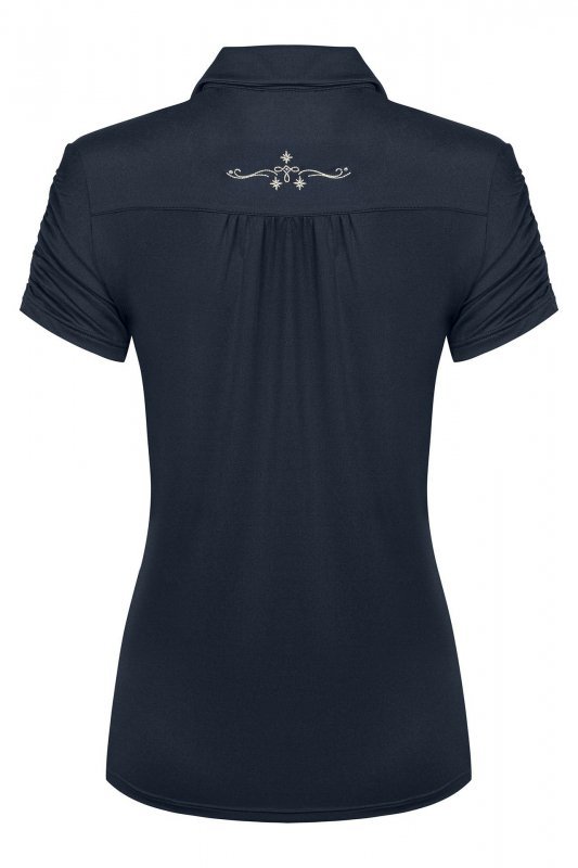 Koszulka Jeździecka polo Fair Play LILIAN granatowynat