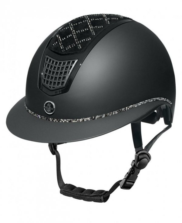Kask z szerokim daszkiem Fair Play QUANTINUM W-V SPOTLIGHT MATT  SILVER czarny 