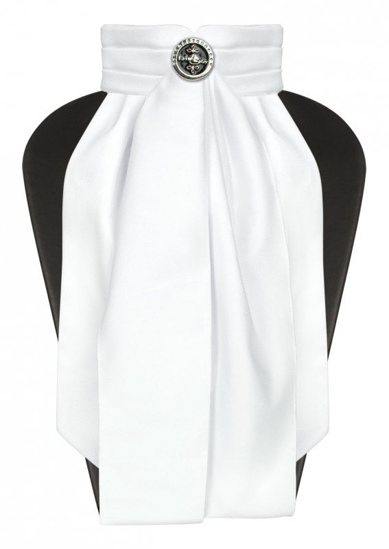 Plastron Fair Play MARLA biały  L (38-40 cm)