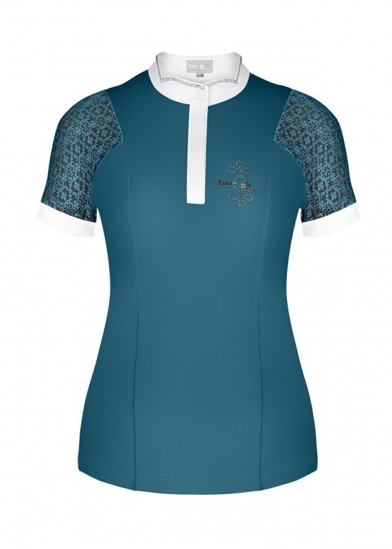 Koszulka konkursowa Fair Play ADRIENNE  turkusowoniebieski