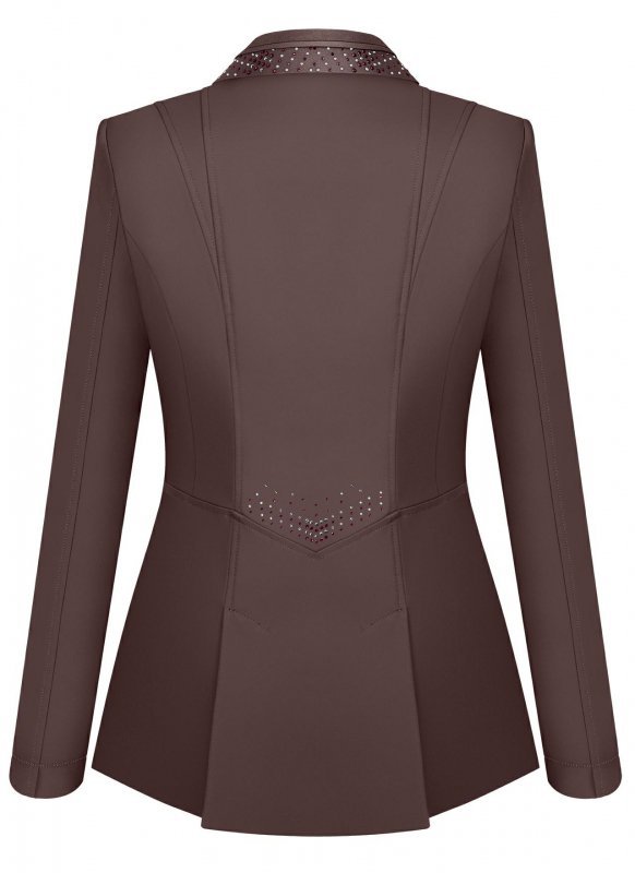 Krótki frak ujeżdżeniowy FP DANIELLE  różowo-brązowy