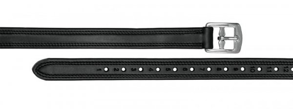 Puśliska FP SECU czarny 125cm ze skory    syntet, ze sprz ze stali nierdz