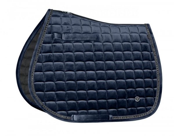 Czaprak z Włóknami Cermicznymi Fair Play MILLARITE granatowy  PONY- wszechstronny