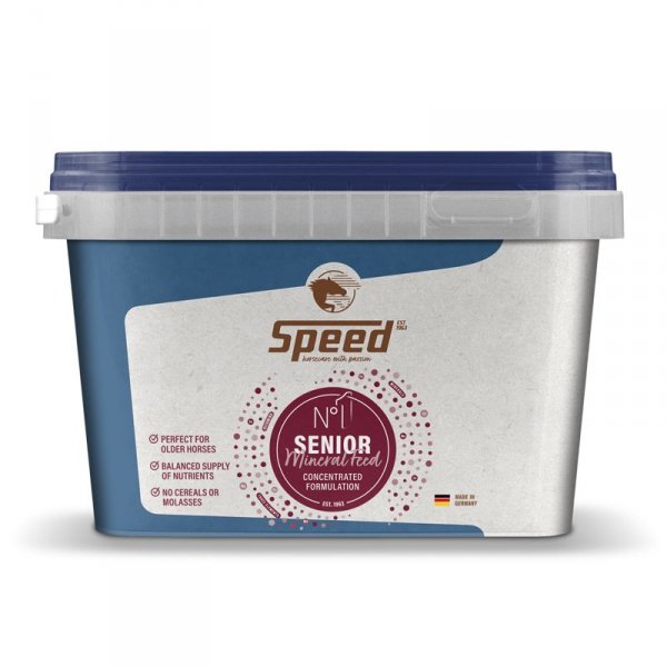 Speed N°1 Senior – kompleksowe wsparcie mineralne dla koni starszych