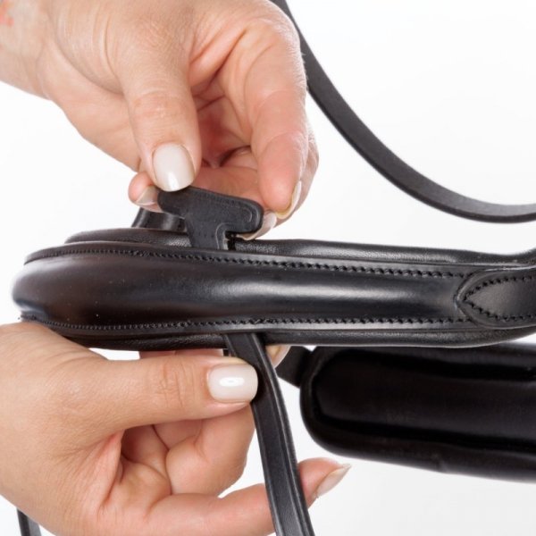 Ogłowie Anatomiczne Kavalkade CALLA - KavalSH4 - czarne