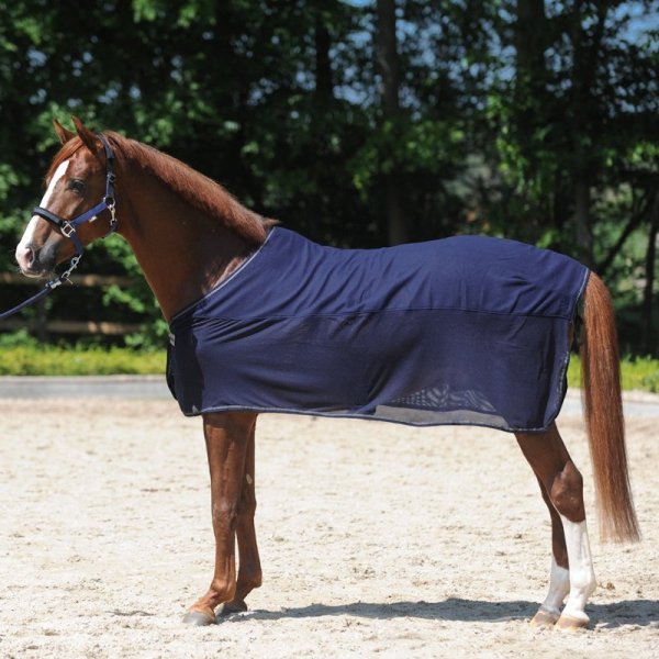 Derka przeciw Owadom &quot;Fly'n Fleece&quot; z polarową podszewką - granatowa