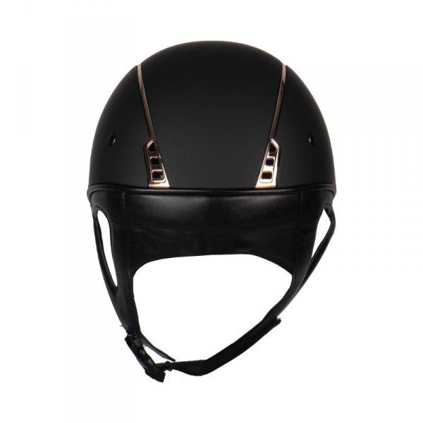 Kask jeżdziecki Horka Da Vinci czarno-różowy
