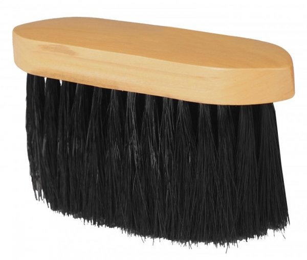 Szczotka do czyszczenia koni Horka Soft Wood Long Black pack 5szt