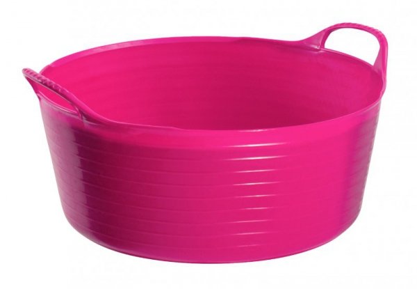 Koszyk ogrodniczy Horka Flex Tub Shallow 15L różowy