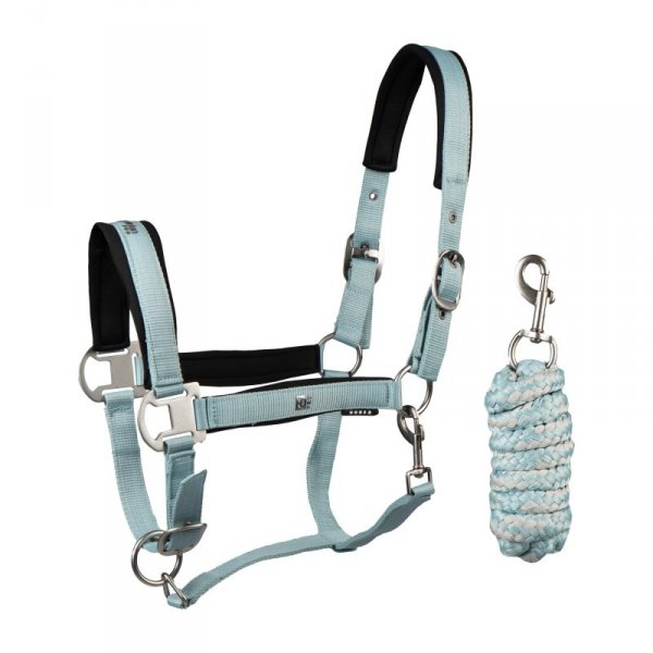 Kantar z uwiązem Horka EQPRO PRECIOUS - miętowy