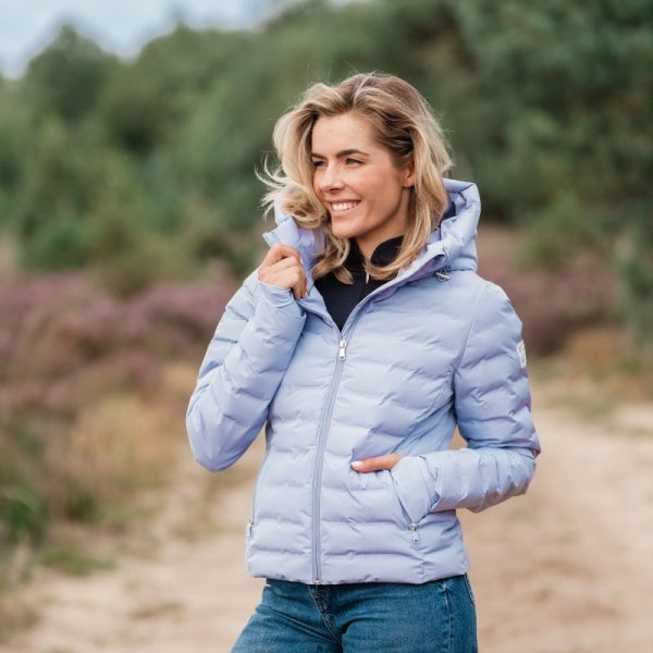 Lekka Kurtka Jeździecka Wiosenna - Horka - EQPRO - Violet - liliowa