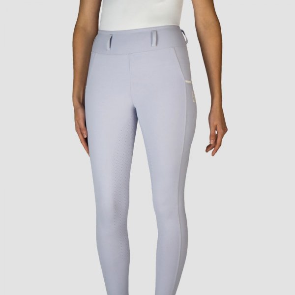 Breginsy Jeździeckie z pełnym Silikonowym Lejem - Horka - EQPRO - SOFIA - liliowe