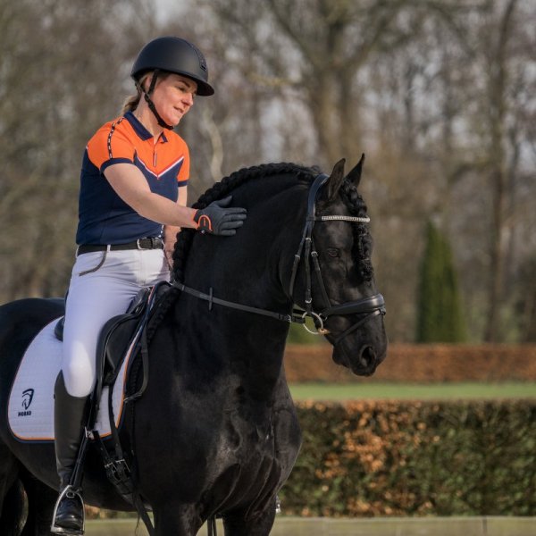 Koszulka polo KNHS Horka Fan NL czarna