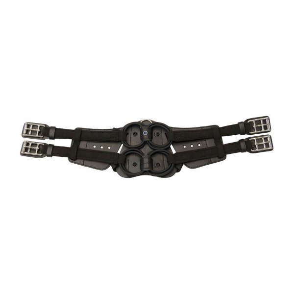 Popręg Stubben ujeżdżeniowy anatomiczny Equi Soft dressage BLACK