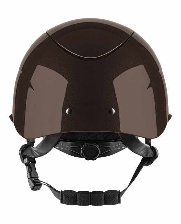 Kask Fair Play APOLEUS SHINY W-V szeroki daszek brązowy 