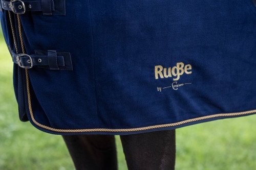 Derka polarowa dla koni Covalliero RugBe Royal - granatowa