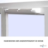 Nawiewnik higrosterowany EXR + podkładka montażowa + okap standardowy - 5 kolorów