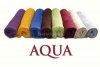 Ręcznik jednobarwny AQUA rozmiar 70x140 zielone jabłko