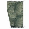 Ręcznik - fouta PALMS zielony - rozmiar 100x160