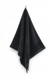 Ręcznik z bawełny egipskiej PAULO 3 70x140 wz. czarny