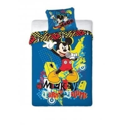 Pościel licencyjna Disney 100% bawełna 160x200 lub 140x200 - Myszka Mickey - wz. 06
