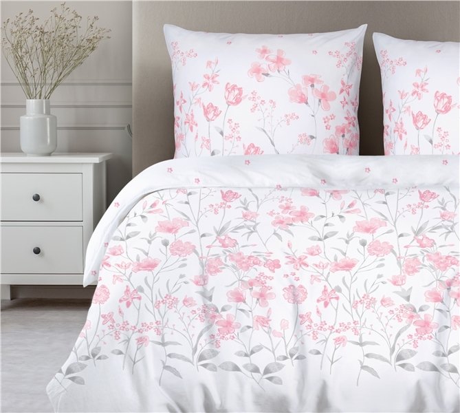 Pościel Bawełniana GRENO Bielbaw PREMIUM 140x200 + 1x 70x80 wz. SLAY